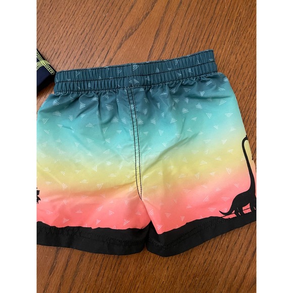 Old Navy Swim Trunks & Rash Guard-Dinosaur- 6-12m - Picture 6 of 7